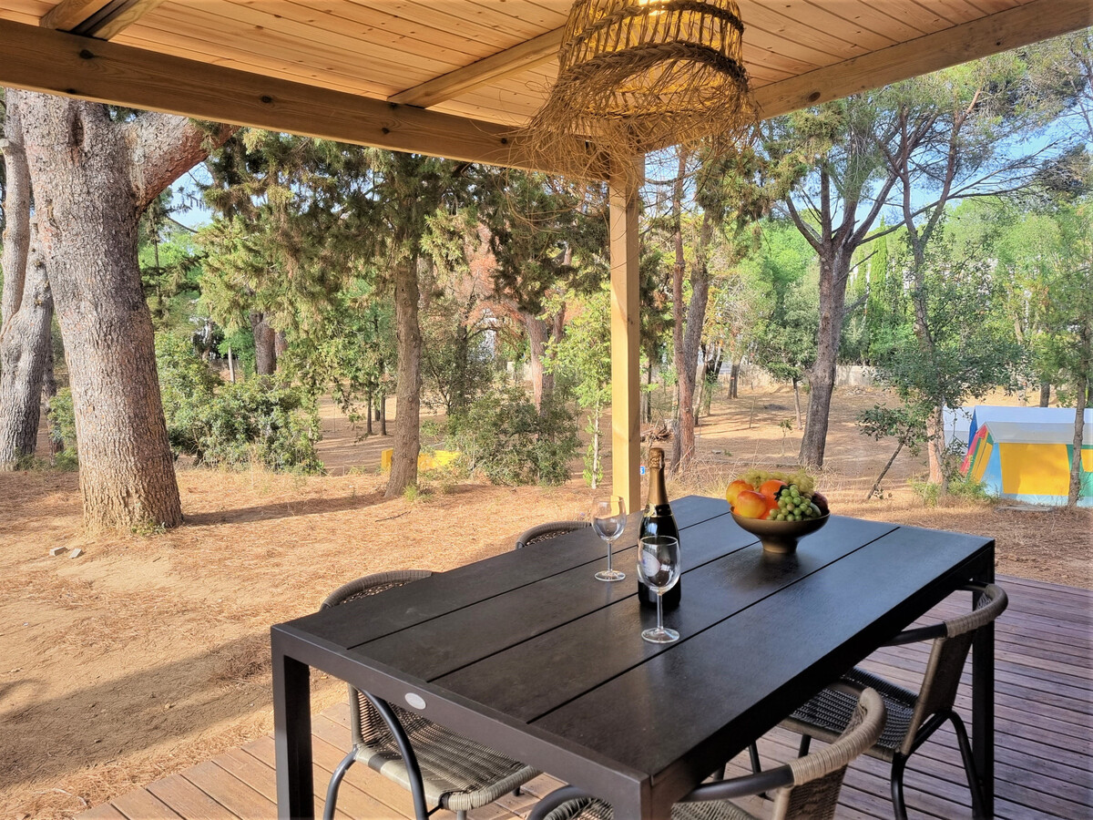 Bungalow 4 pers. plage Riells, lac naturel et animaux OK - Photo 3