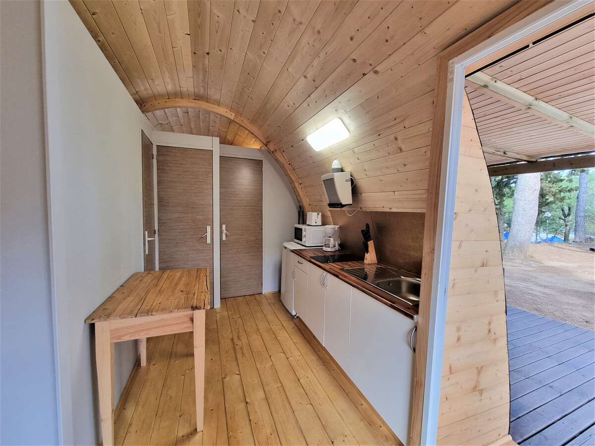 Bungalow 4 pers. à 100m de la plage, lac naturel - Photo 6