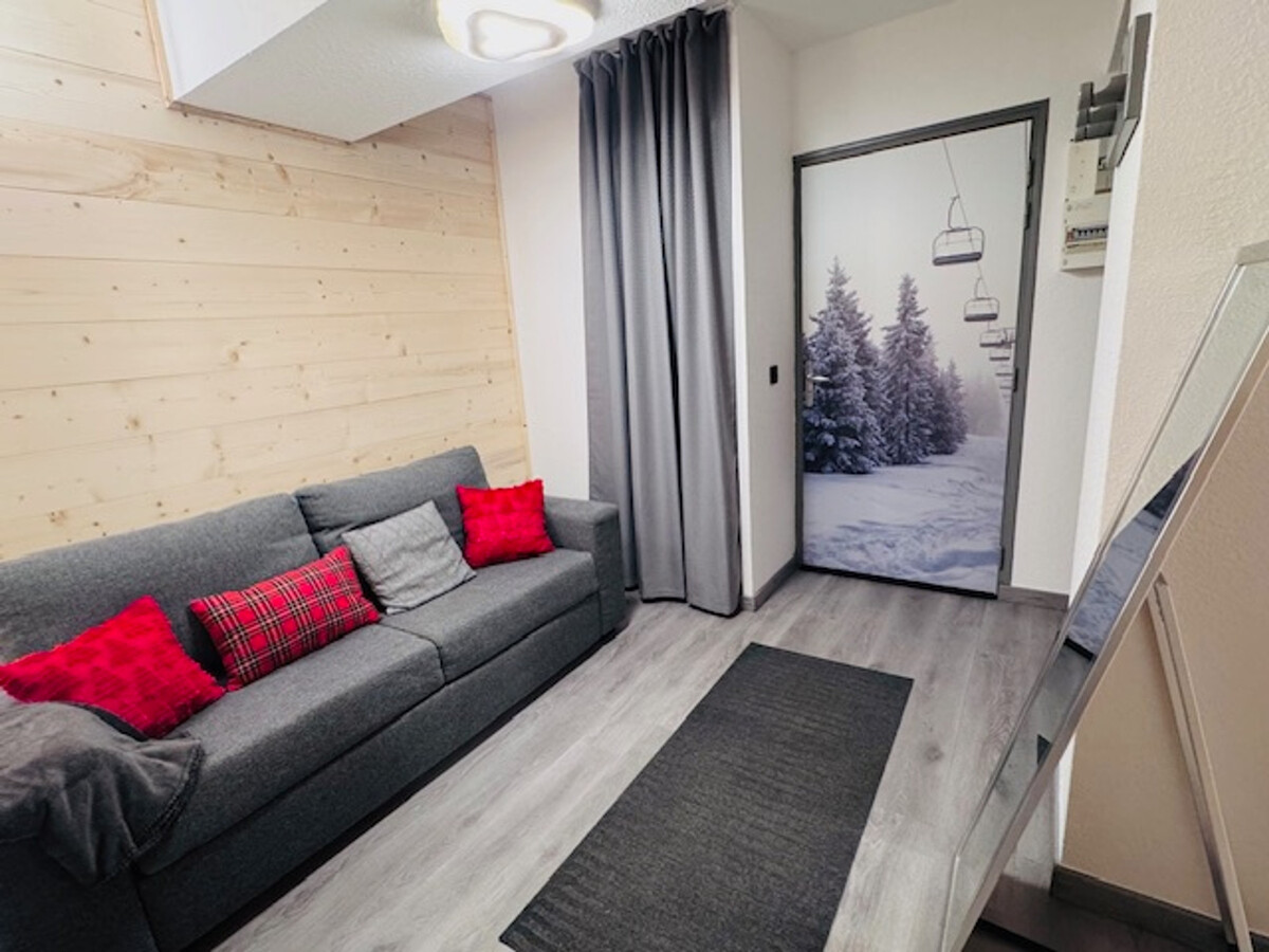 Appartement rénové aux 2 Alpes, 3e étage proche pistes - Photo 10