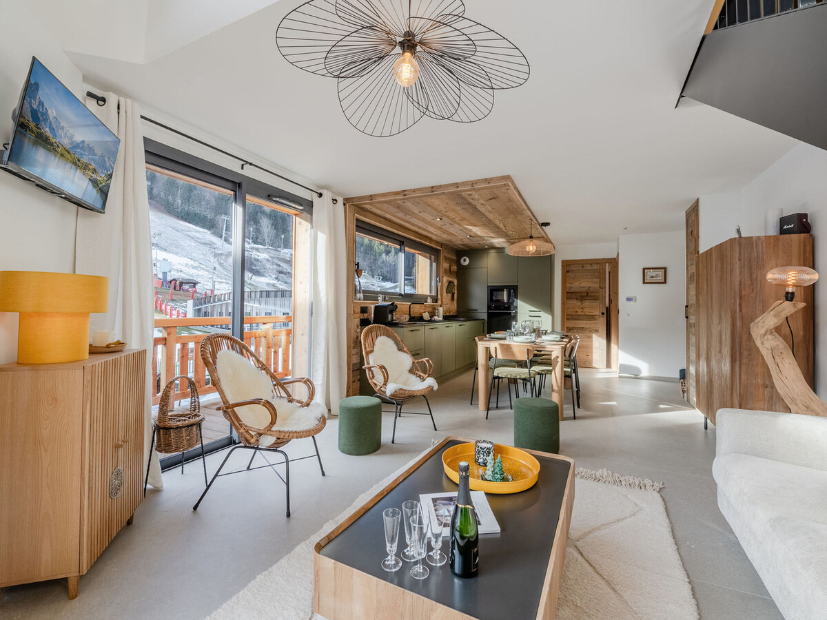 Appartement 8 pers ski-in/ski-out, 72m², Morzine - Photo 3