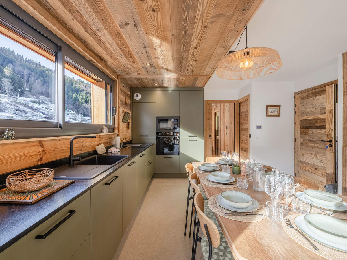 Appartement 8 pers ski-in/ski-out, 72m², Morzine - Photo 5
