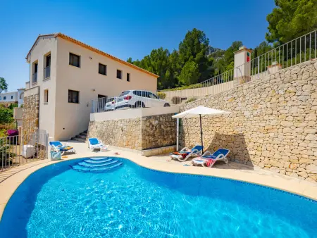 Location villa à Benissa, Charmante Villa avec Piscine Privée à Calpe