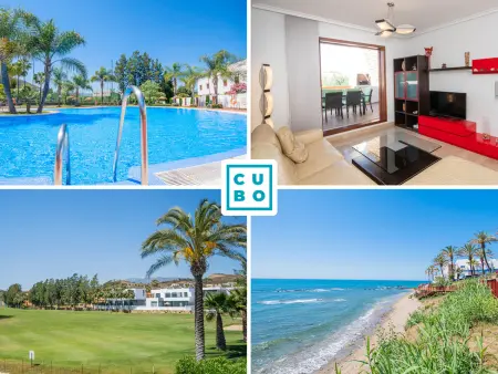 Location appartement à La Cala de Mijas, Appartement de luxe à La Cala de Mijas avec piscine communautaire et padel