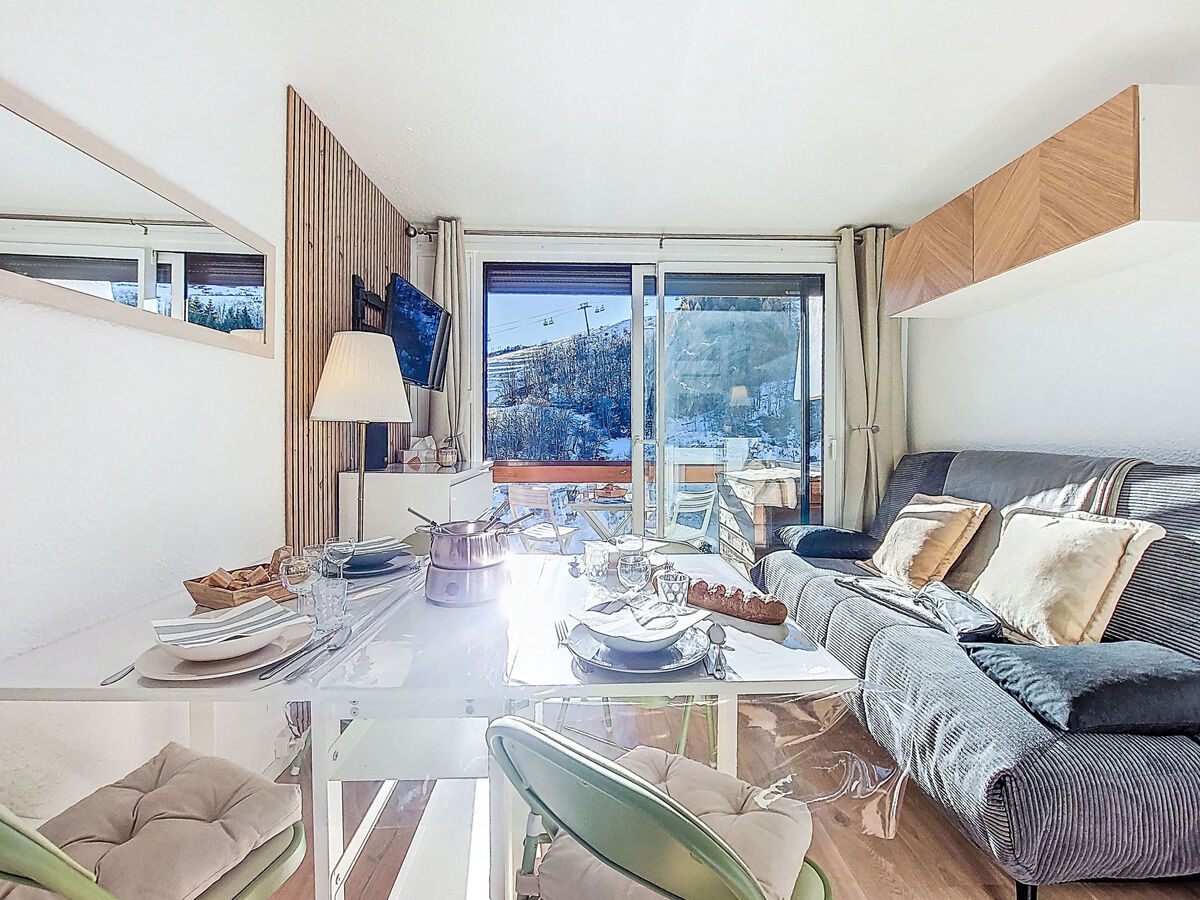 Studio 22 m² sud, vue pistes au Corbier - Photo 7