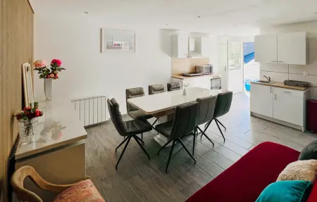 Maison 8 pers. avec piscine chauffée à Coutances : photo 9