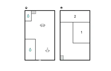 Maison 8 pers. avec piscine chauffée à Coutances : photo 19