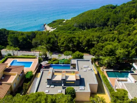 Villa Deluxe à Tamarit avec piscine privée et vue spectaculaire - Photo 17