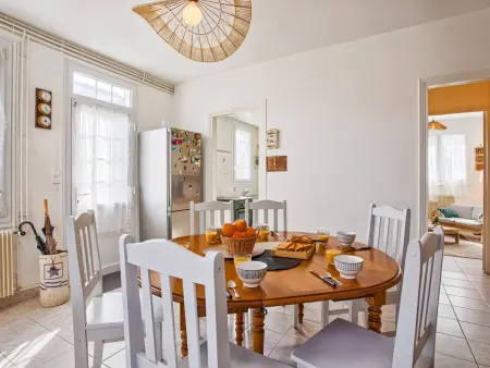 Location maison à Le Home Varaville, Maison de vacances à 100m de la plage, jardin, séjour convivial