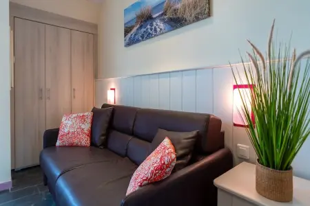 Location appartement à Guidel, Retraite dans un jardin près des plages de Guidel