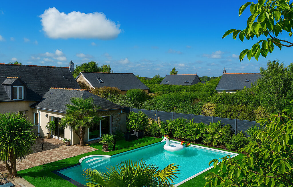 Maison 8 personnes avec piscine privée aux Hauts-d'Anjou - Photo 10