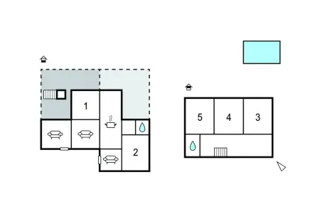 Maison 19e siècle avec piscine pour 14 personnes : photo 41