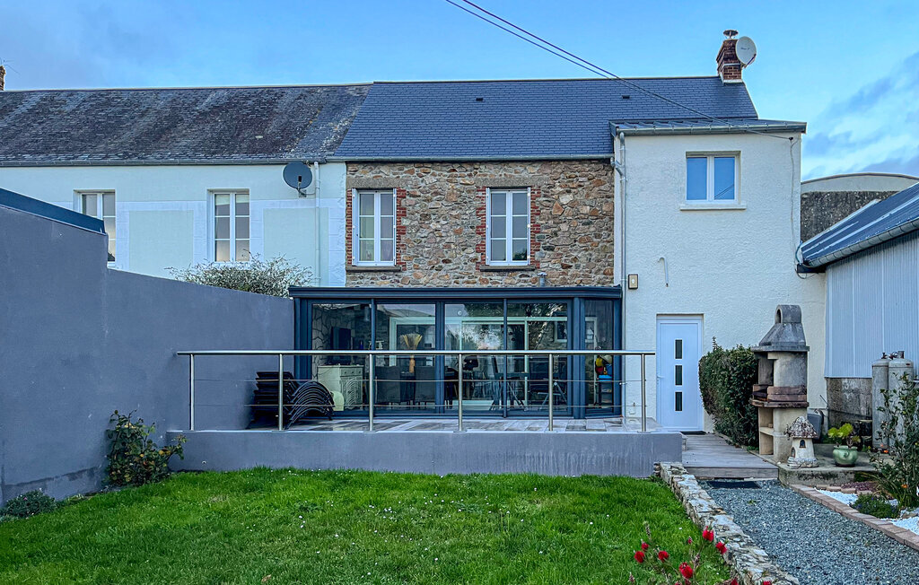 Maison 6 pers. Gouville-sur-Mer, véranda et terrasse - Photo 1