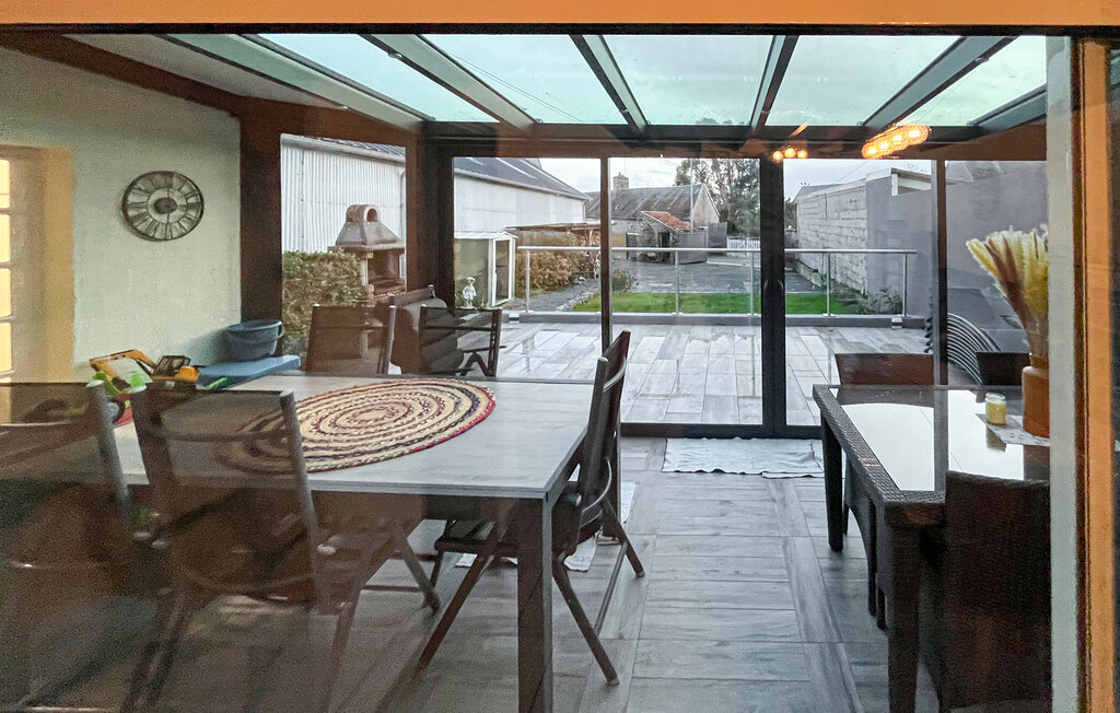 Maison 6 pers. Gouville-sur-Mer, véranda et terrasse - Photo 4