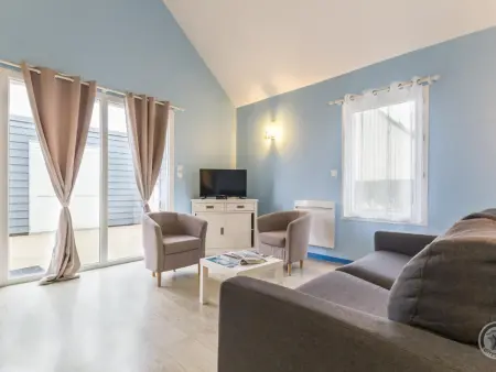 Appartement plain-pied mer à Siouville-Hague, 600m plage : photo 7