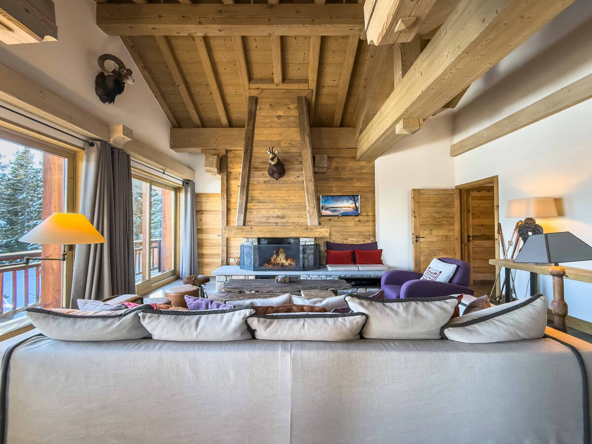 Superbe duplex à Courchevel 1850, 5 chambres, sauna, garage, pour 10 personnes - Photo 2