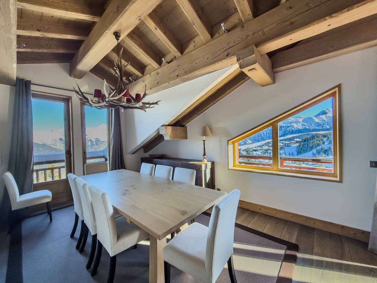 Superbe duplex à Courchevel 1850, 5 chambres, sauna, garage, pour 10 personnes - Photo 4