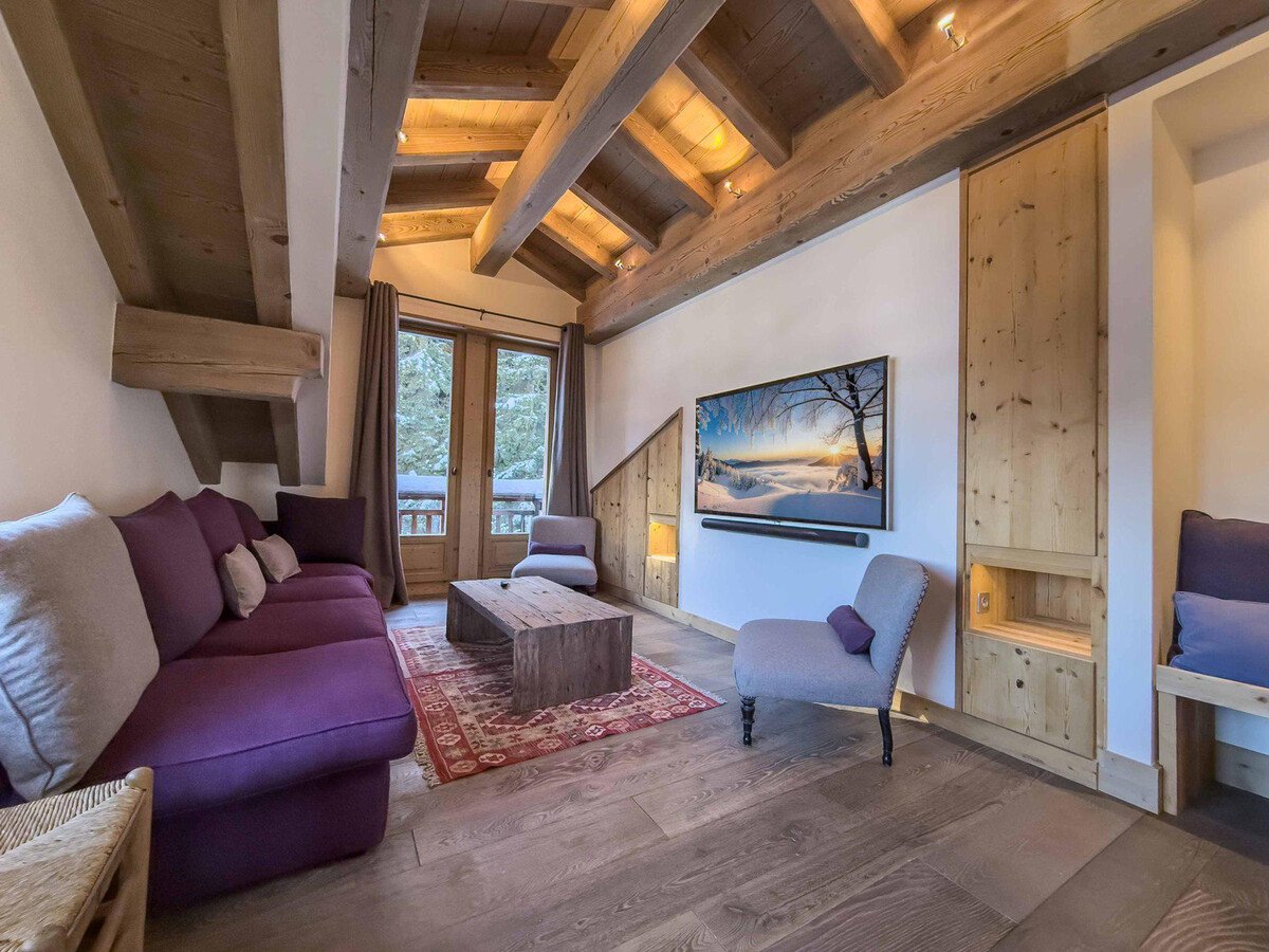 Superbe duplex à Courchevel 1850, 5 chambres, sauna, garage, pour 10 personnes - Photo 5