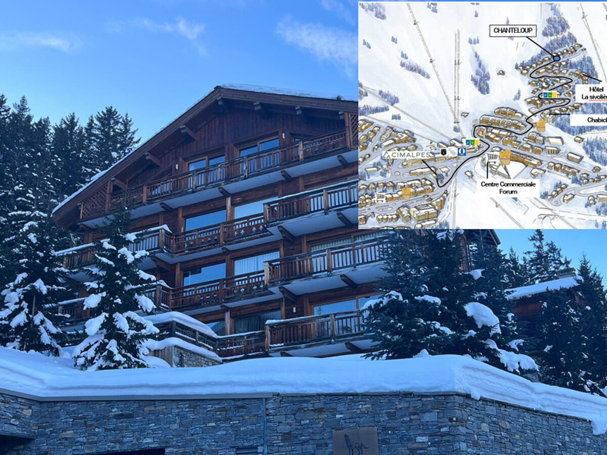 Superbe duplex à Courchevel 1850, 5 chambres, sauna, garage, pour 10 personnes - Photo 13