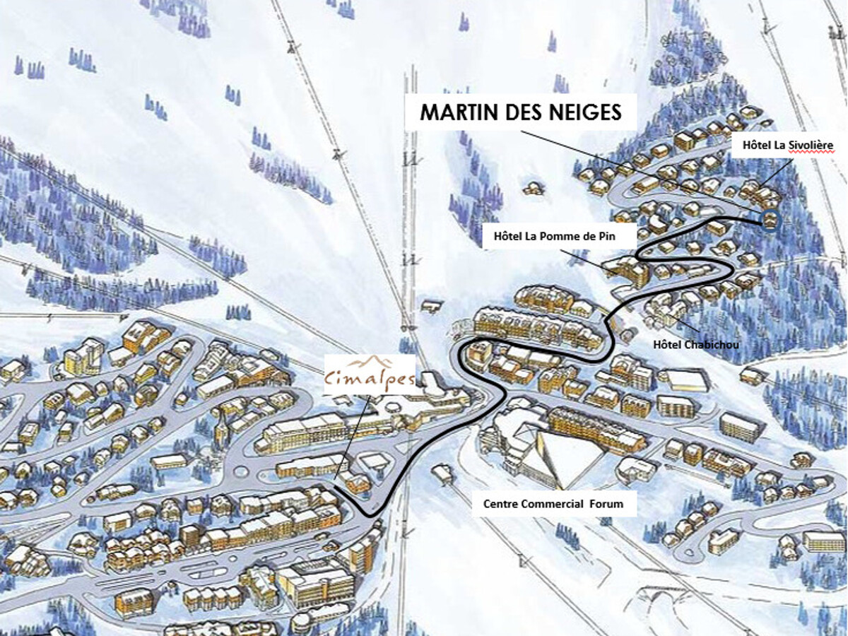 Appartement skis aux pieds avec spa à Courchevel 1850 - Photo 14