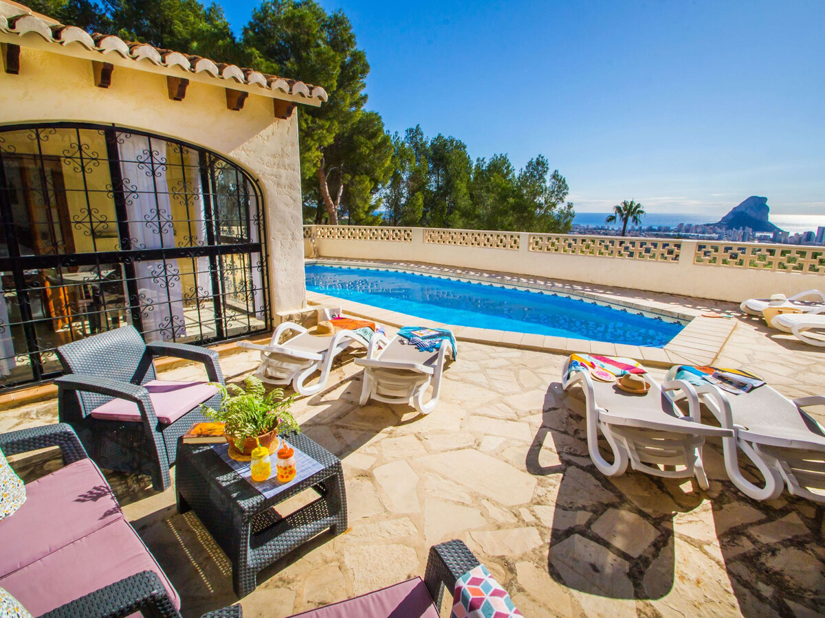 Villa à Calpe avec piscine privée et climatisation, animaux admis - Photo 1