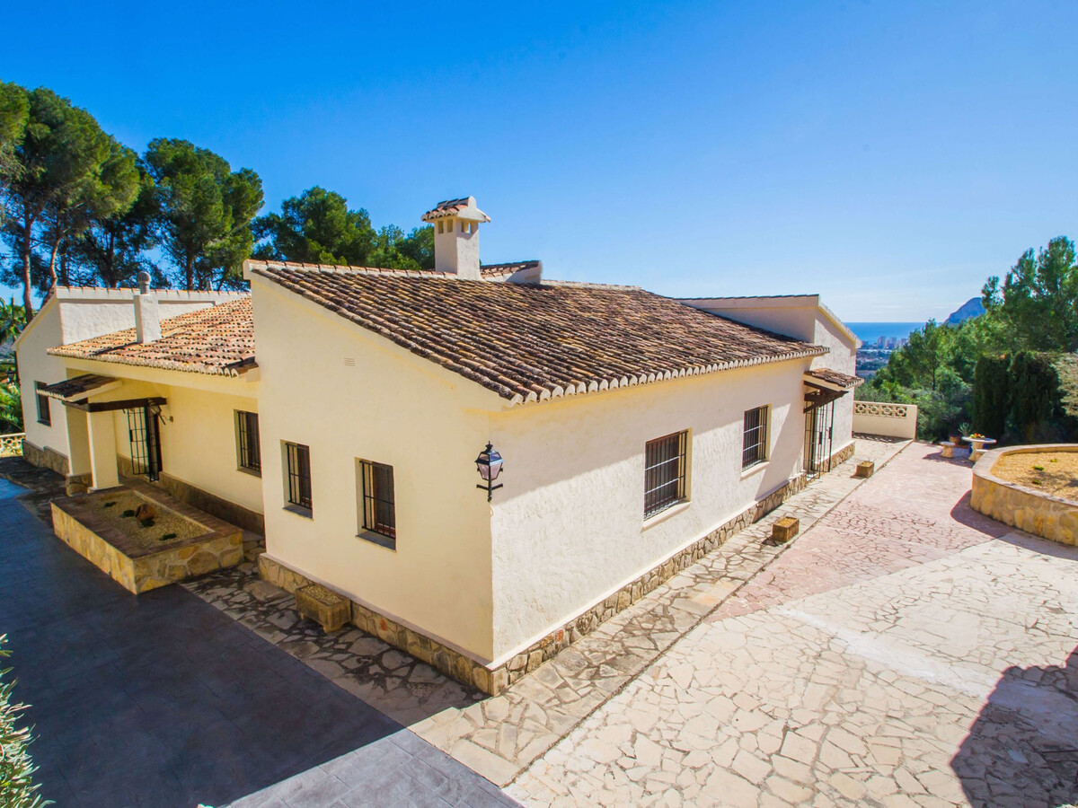 Villa à Calpe avec piscine privée et climatisation, animaux admis - Photo 18