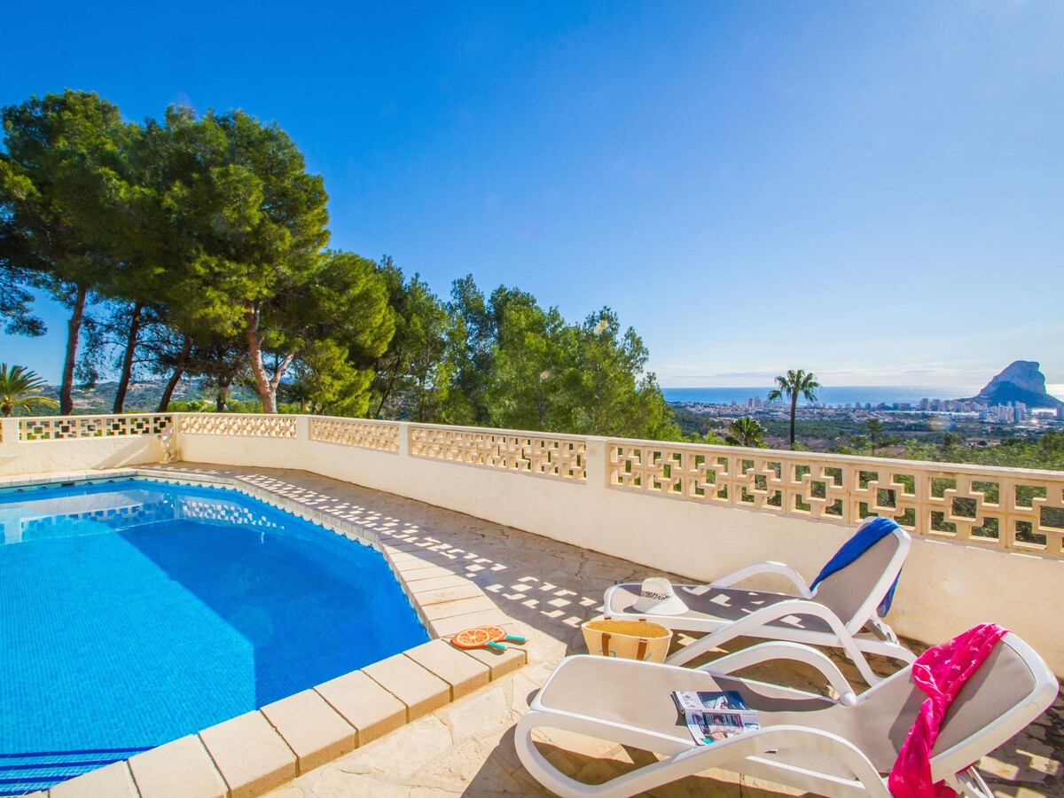 Villa à Calpe avec piscine privée et climatisation, animaux admis - Photo 31
