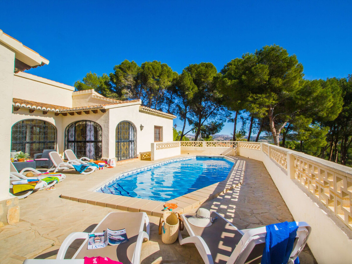 Villa à Calpe avec piscine privée et climatisation, animaux admis - Photo 32