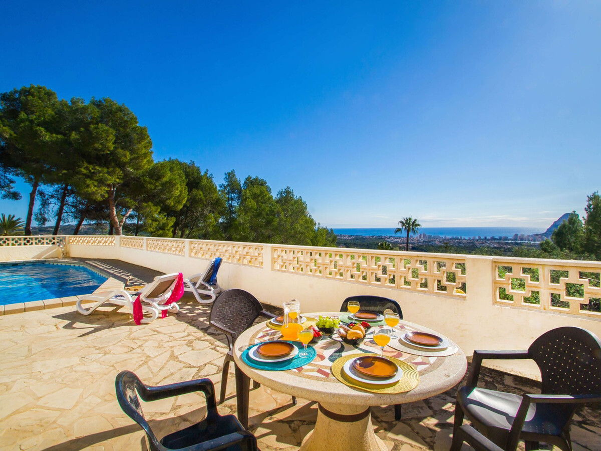 Villa à Calpe avec piscine privée et climatisation, animaux admis - Photo 34