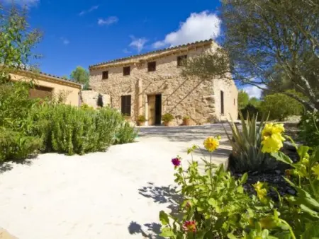 Maison Bonany à Petra, piscine et vue montagne : photo 4