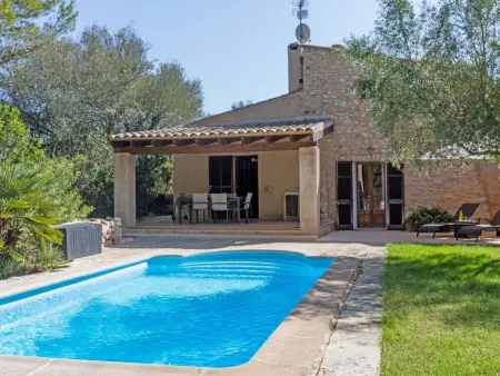 Maison Bonany à Petra, piscine et vue montagne : photo 11