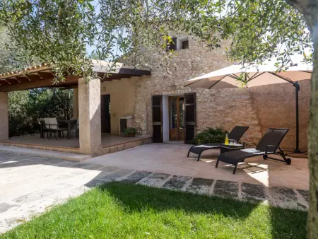 Maison Bonany à Petra, piscine et vue montagne : photo 12