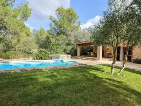 Maison Bonany à Petra, piscine et vue montagne : photo 15