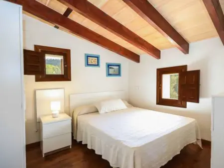 Maison Bonany à Petra, piscine et vue montagne : photo 21