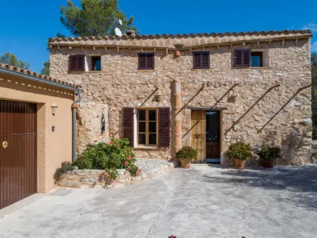 Maison Bonany à Petra, piscine et vue montagne : photo 27