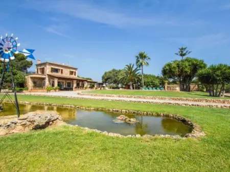 Maison en pierre à Sant Llorenç des Cardassar, piscine 10x5 m : photo 13