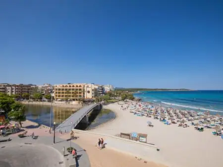Appartement S'Illot, terrasse vue mer et plage : photo 5