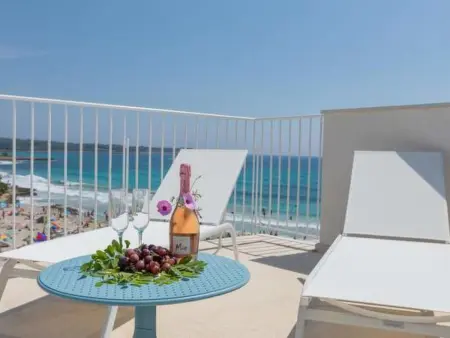 Appartement S'Illot, terrasse vue mer et plage : photo 8