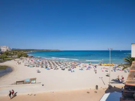 Appartement S'Illot, terrasse vue mer et plage : photo 15