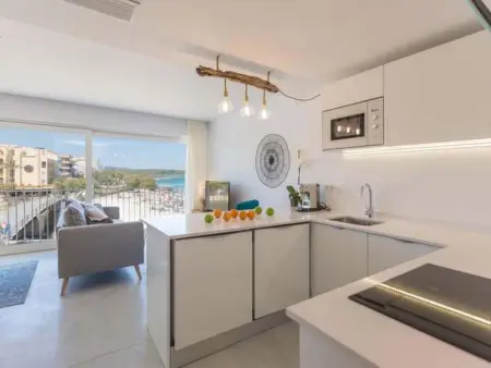 Appartement S'Illot, terrasse vue mer et plage : photo 21