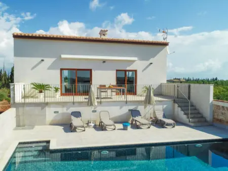 Maison neuve 4 pers. avec piscine à Búger : photo 7