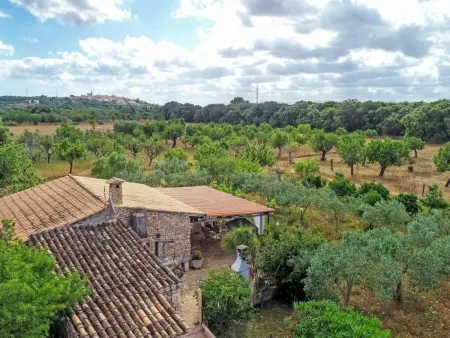 Maison en pierre Búger, jardin et piscine : photo 5
