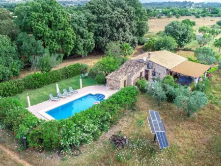 Maison en pierre Búger, jardin et piscine : photo 7