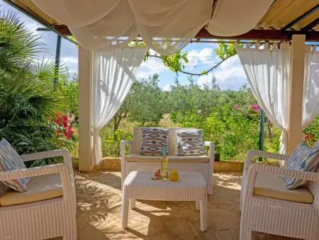 Maison en pierre Búger, jardin et piscine : photo 18