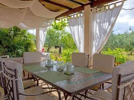 Maison en pierre Búger, jardin et piscine : photo 20