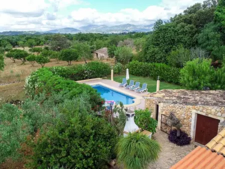Maison en pierre Búger, jardin et piscine : photo 21