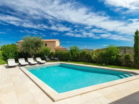 Villa Benvenuti à Motovun, piscine privée et jardin : photo 3