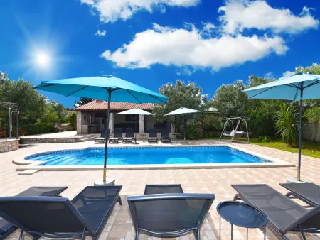 Villa 1187 à Kavran : 4 chambres, piscine privée : photo 4