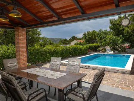 Maison 2 chambres piscine et vue mer à Crikvenica : photo 12