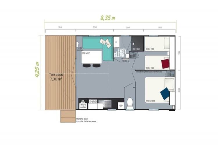Beach Lodge indépendant avec terrasse à Ravels - Photo 21