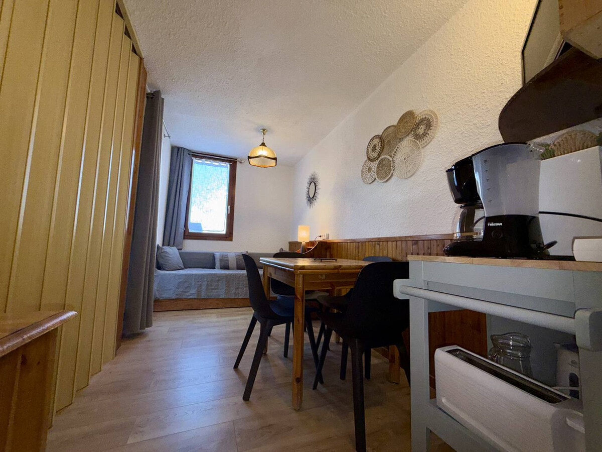 Studio 4 pers Valmorel, 50m des pistes et commerces - Photo 4